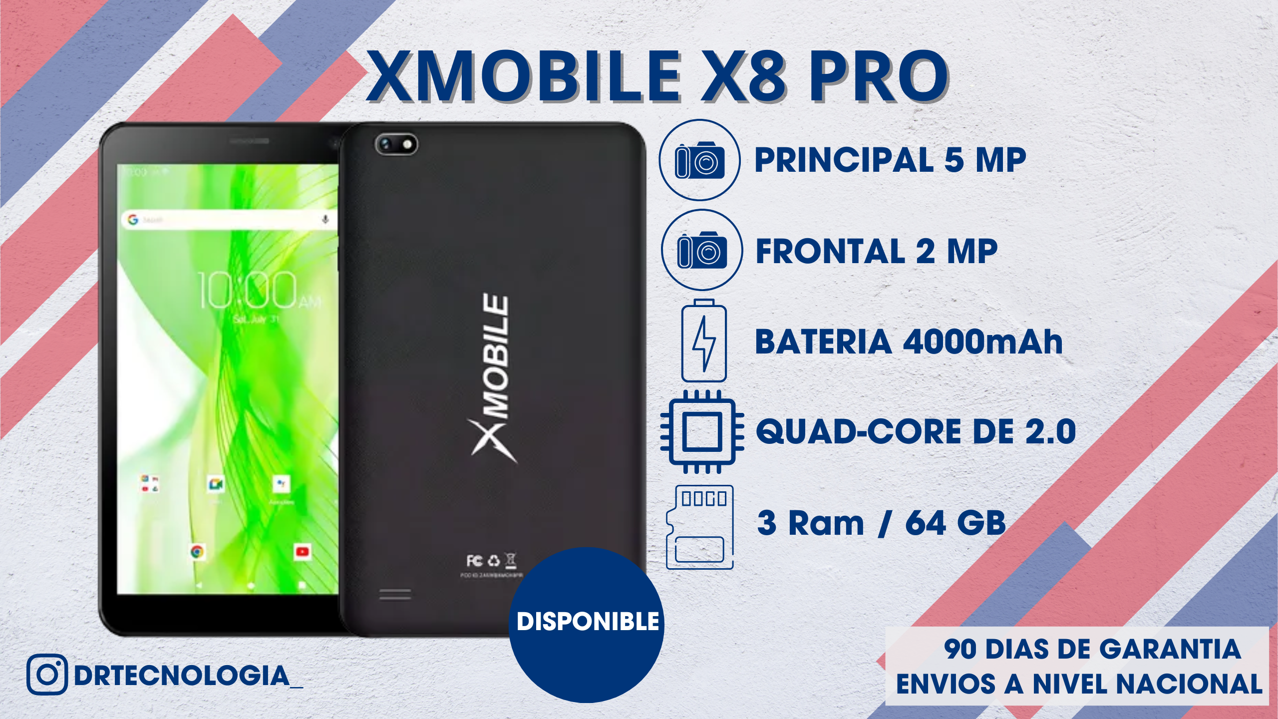 TABLET XMOBILE X8 PRO 3/64GB 